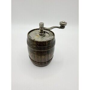 Marlux France Pepper grinder Wood Primitive pepper mill vintage